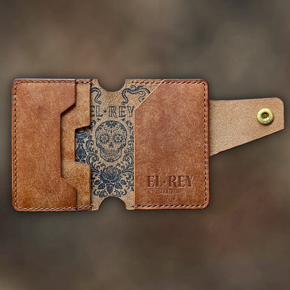 THE LOWLIFE – Leather Strap Bifold Wallet
